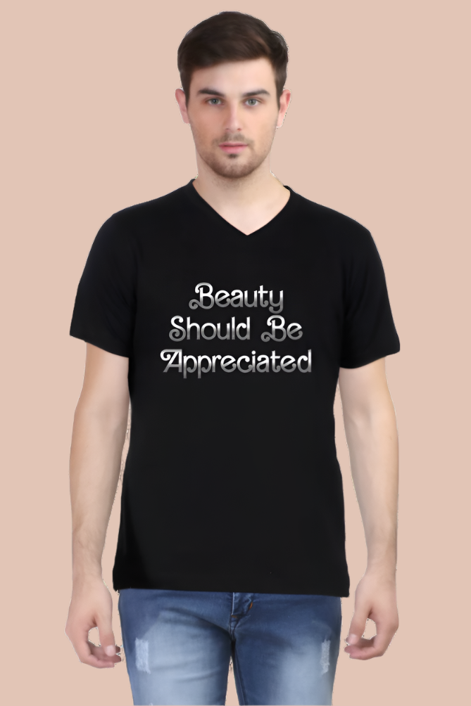Unisex V-Neck T-Shirt – UV34