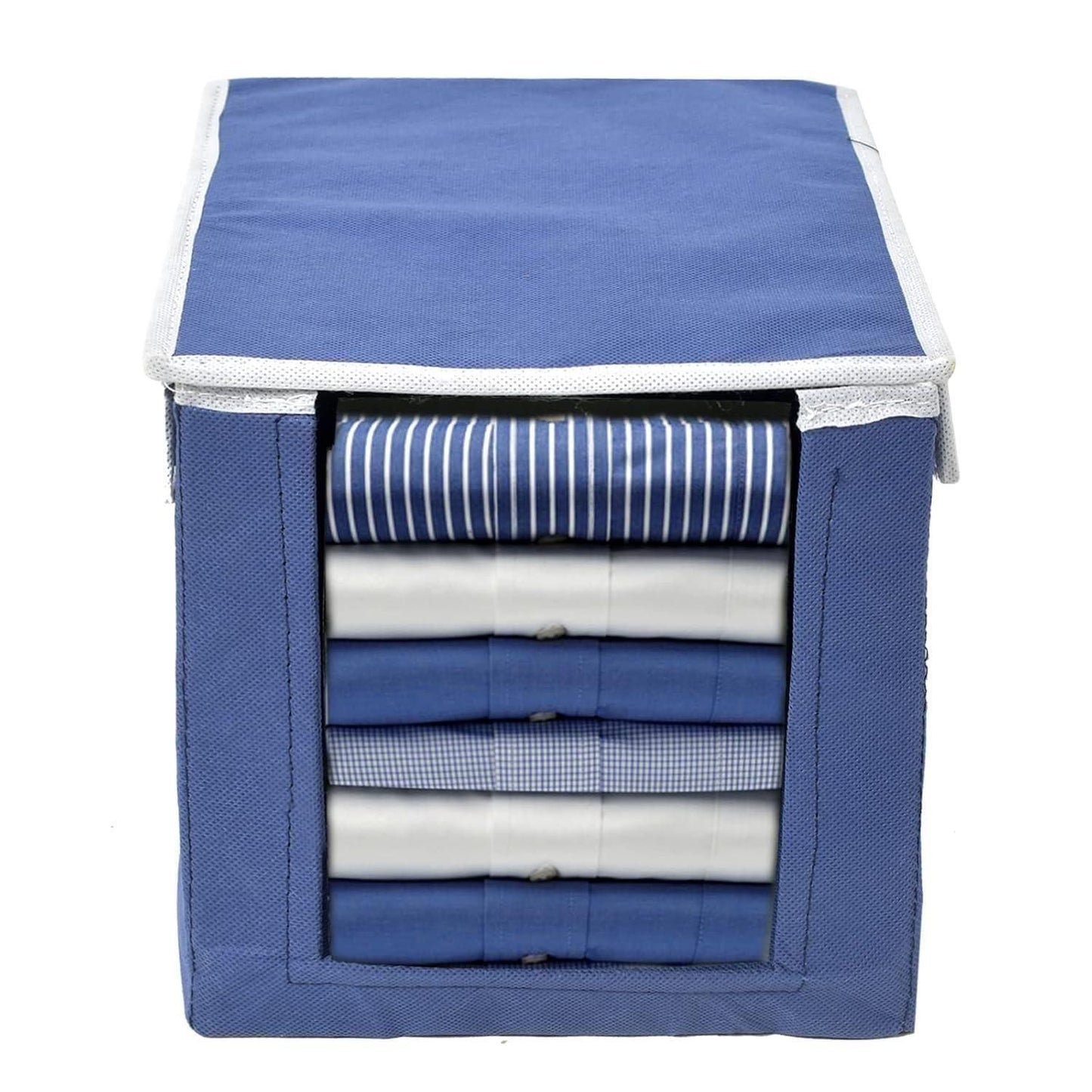 Instant Closet Clarity: Foldable Shirt & Clothing Stackers
