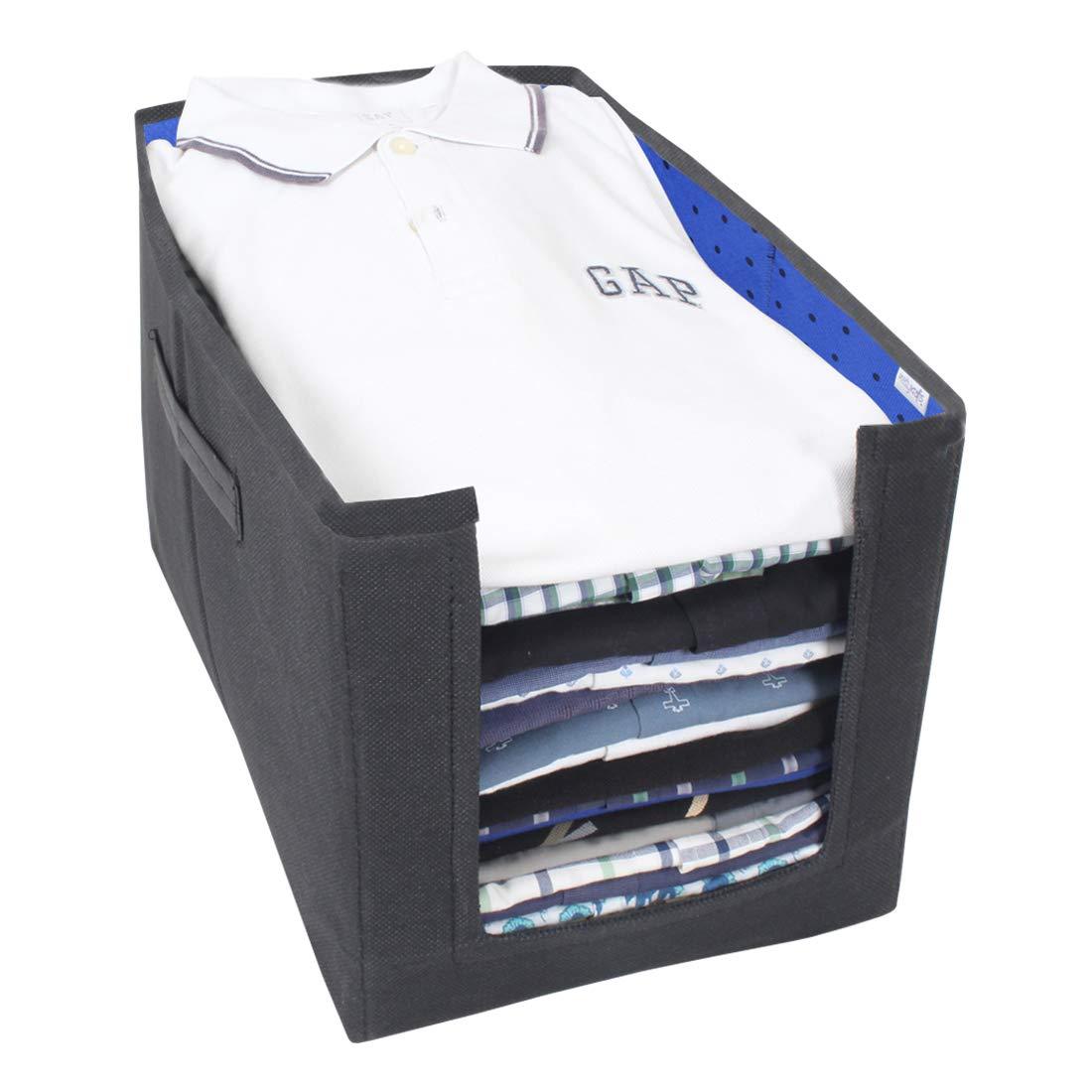 Foldable Shirt & Clothing Stackers (3-Pack)