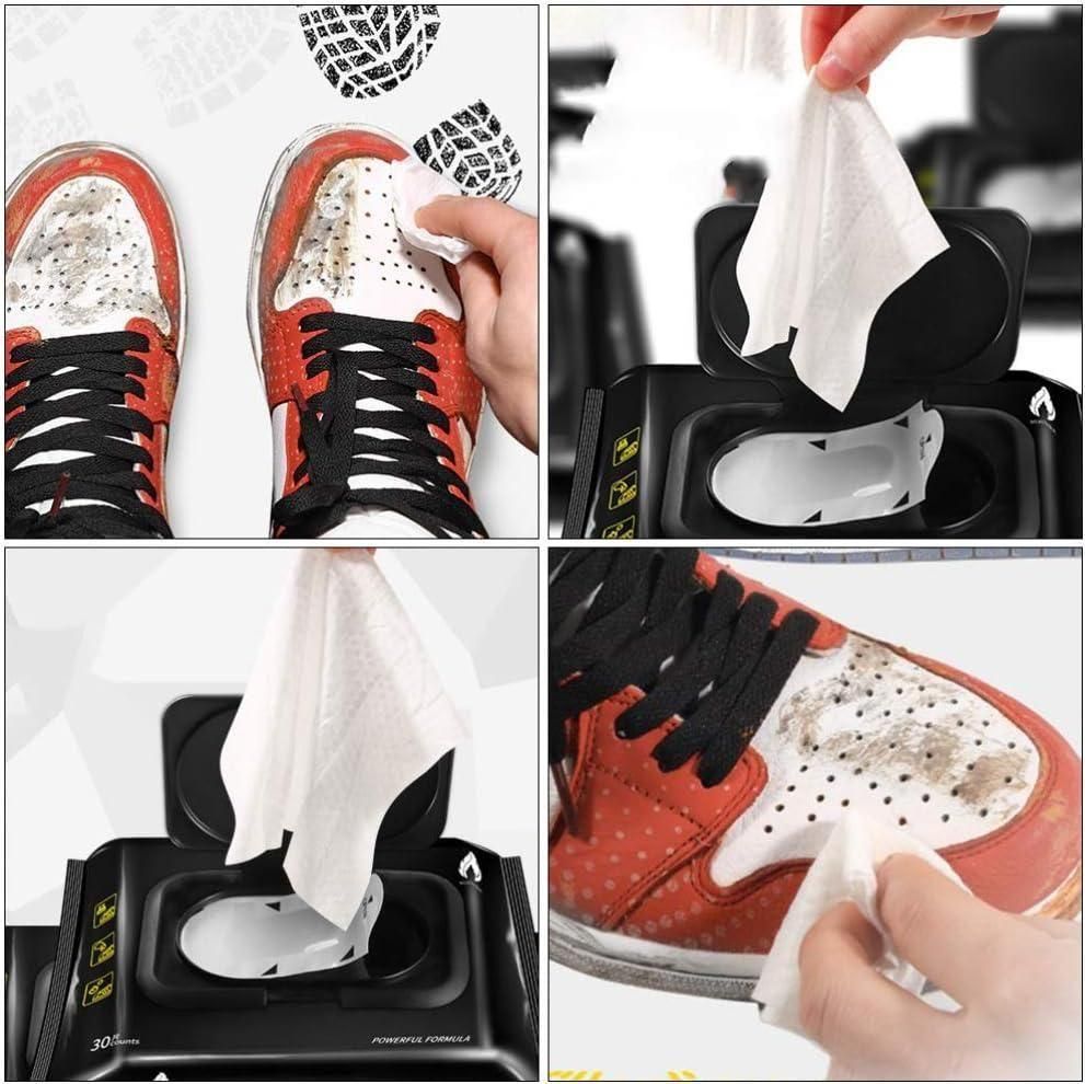 Natural Sneaker & Shoe Cleaner Wipes – 80 Wipes | Fresh Care Pack