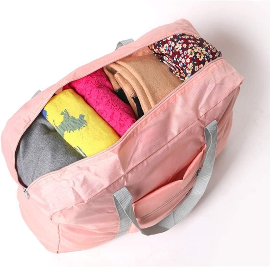 Travel Bag Compact Foldable : Lightweight, Waterproof Duffel Tote