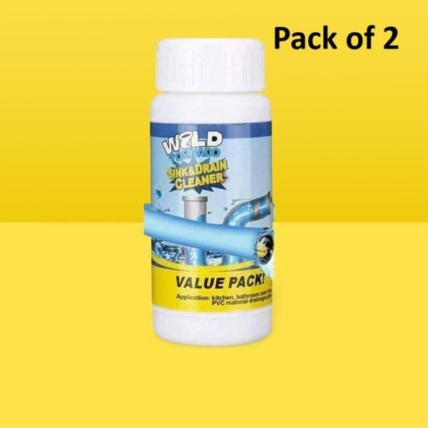 Powerful Drain & Sink Cleaner Powder (2-Pack)