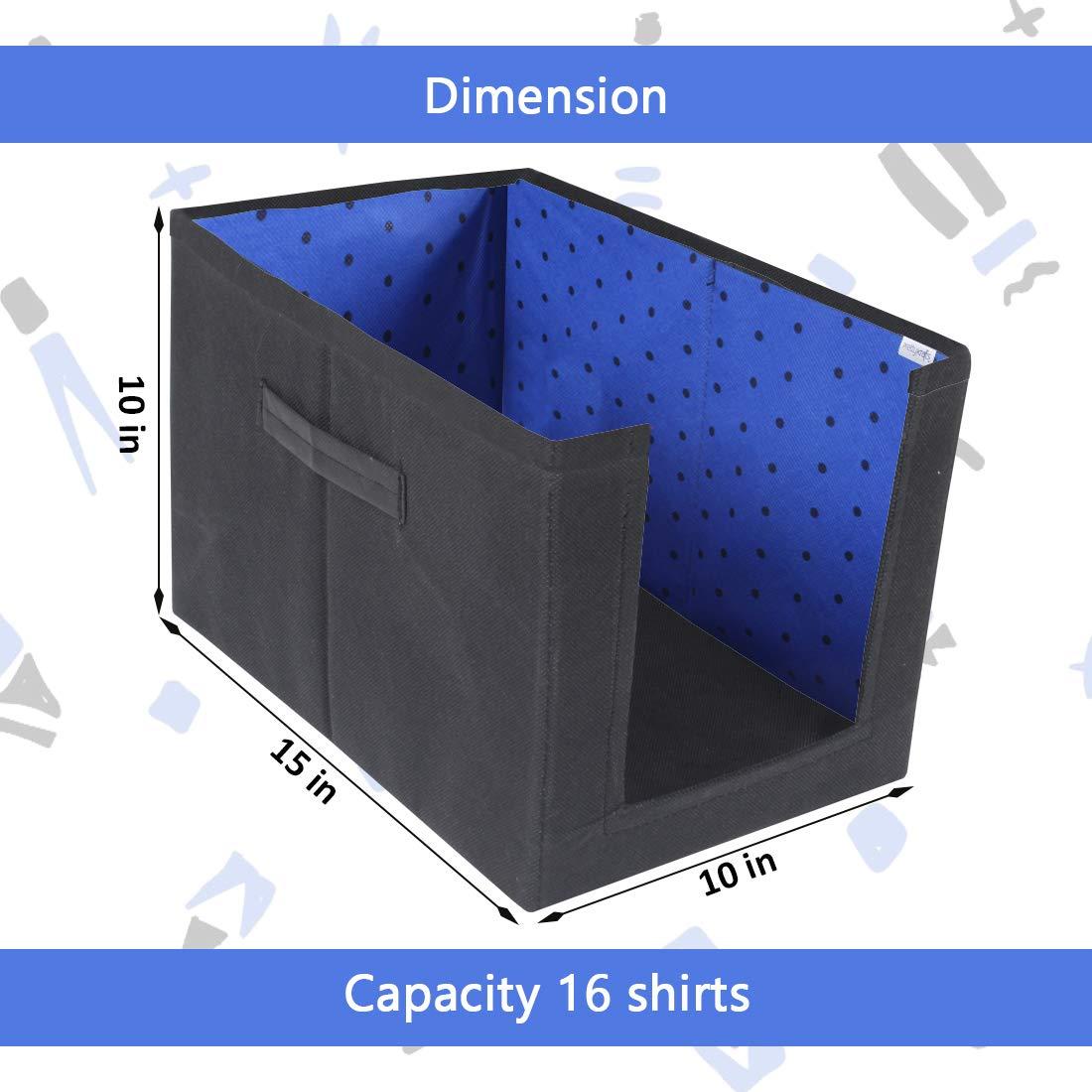 Foldable Shirt & Clothing Stackers (3-Pack)