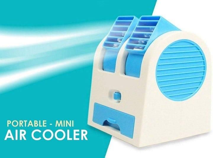 Mini USB Powered Fan - Portable Nano Cooler for Desk, Travel, Assorted