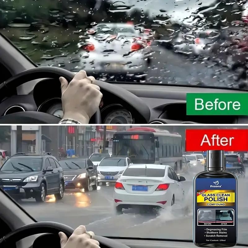 Long Lasting Glass Polish: 150ml Compound