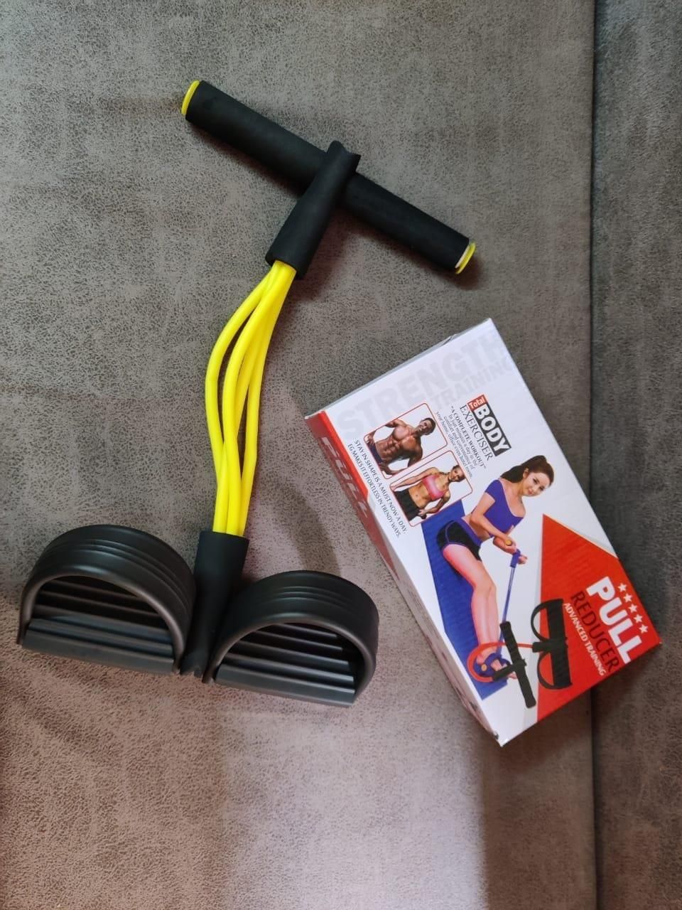 Ultimate Home Workout: 4-Way Yoga Pedal Puller & Resistance Trainer