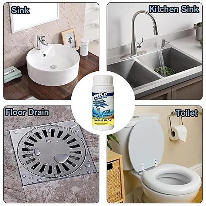 Powerful Drain & Sink Cleaner Powder (2-Pack)