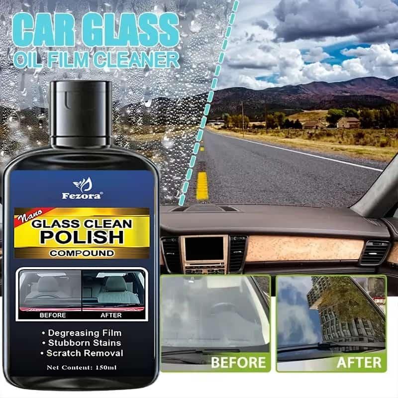 Long Lasting Glass Polish: 150ml Compound