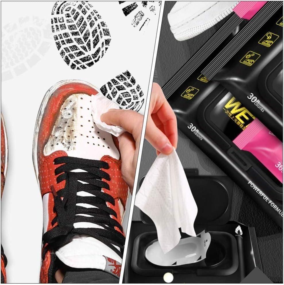 Natural Sneaker & Shoe Cleaner Wipes – 80 Wipes | Fresh Care Pack