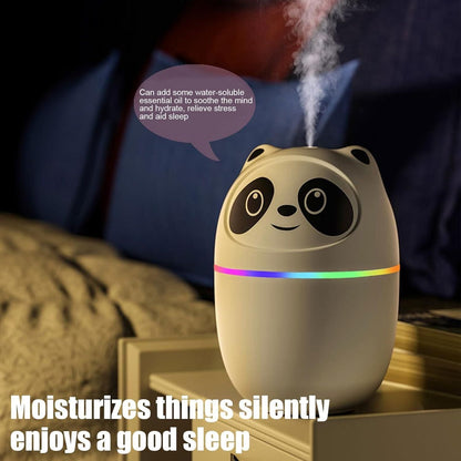 Cute Panda Cool Mist Humidifier for Room Moisture