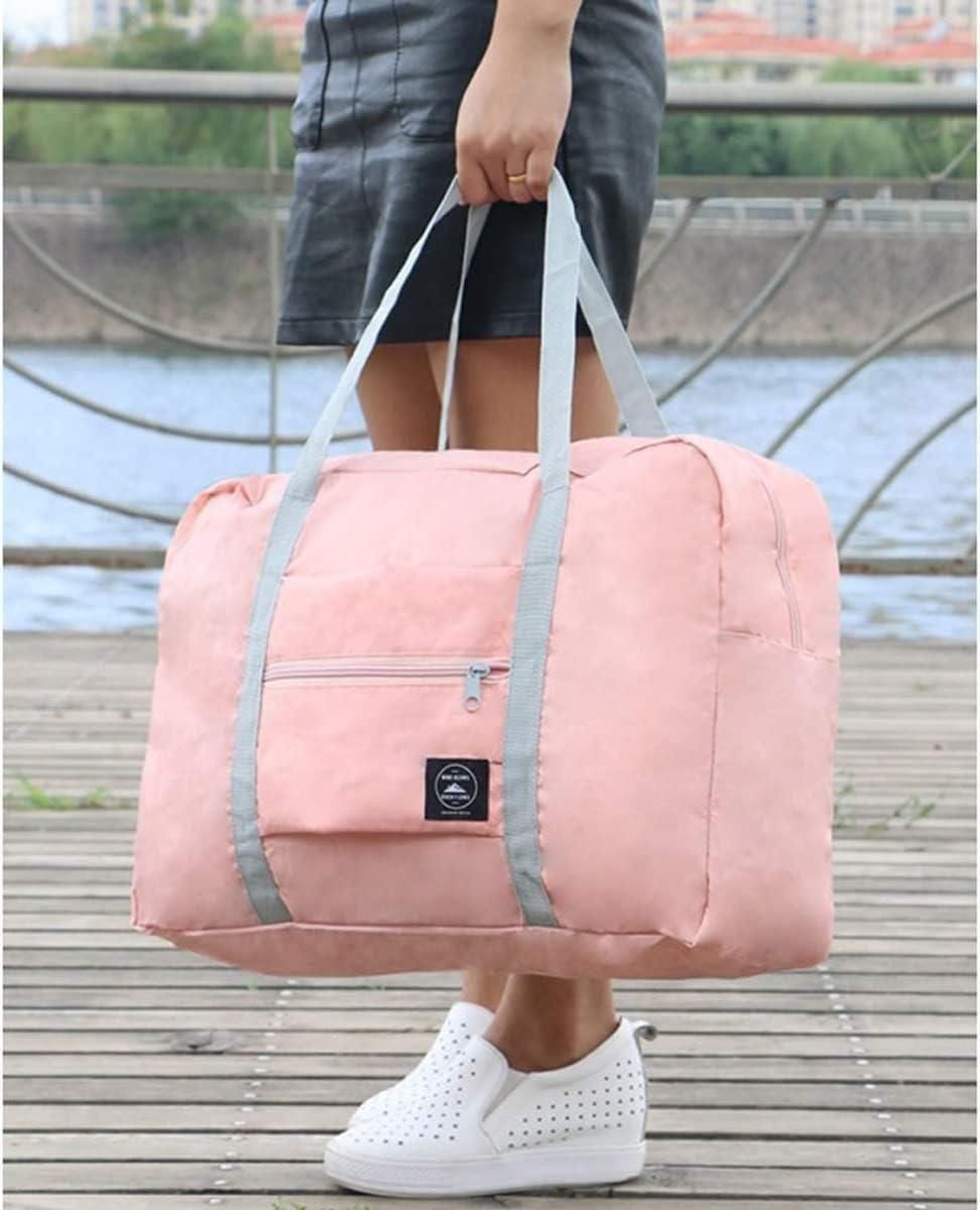 Travel Bag Compact Foldable : Lightweight, Waterproof Duffel Tote