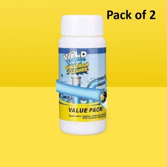 Powerful Drain & Sink Cleaner Powder (2-Pack)