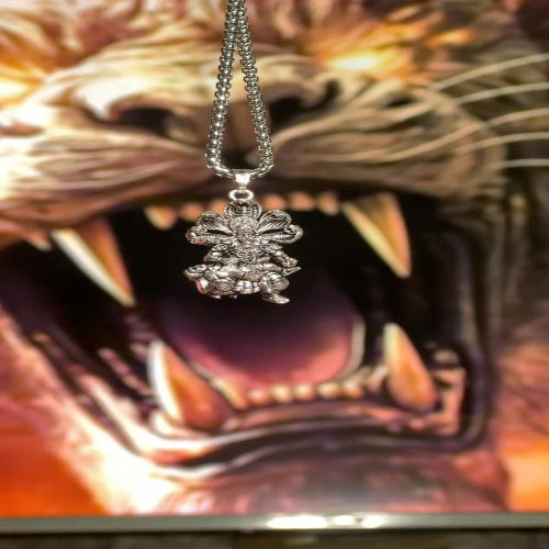 Narsimha: The Protector Pendant with Chain