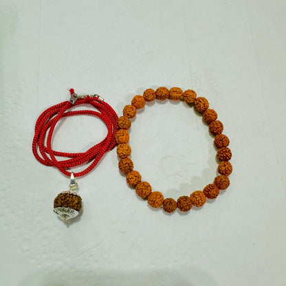 5 Mukhi Rudraksha Bracelet Combo