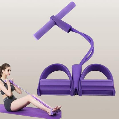 Ultimate Home Workout: 4-Way Yoga Pedal Puller & Resistance Trainer