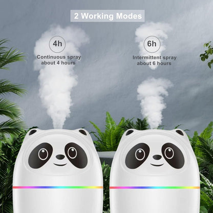 Cute Panda Cool Mist Humidifier for Room Moisture