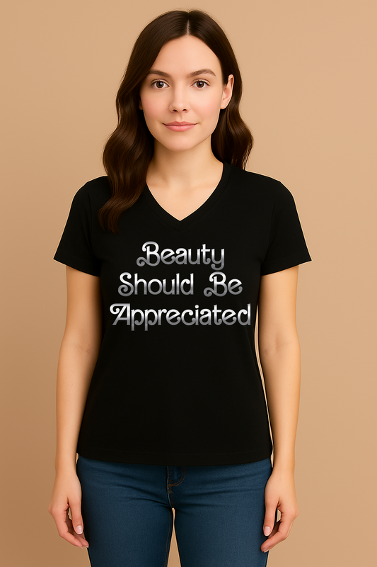 Unisex V-Neck T-Shirt – UV34